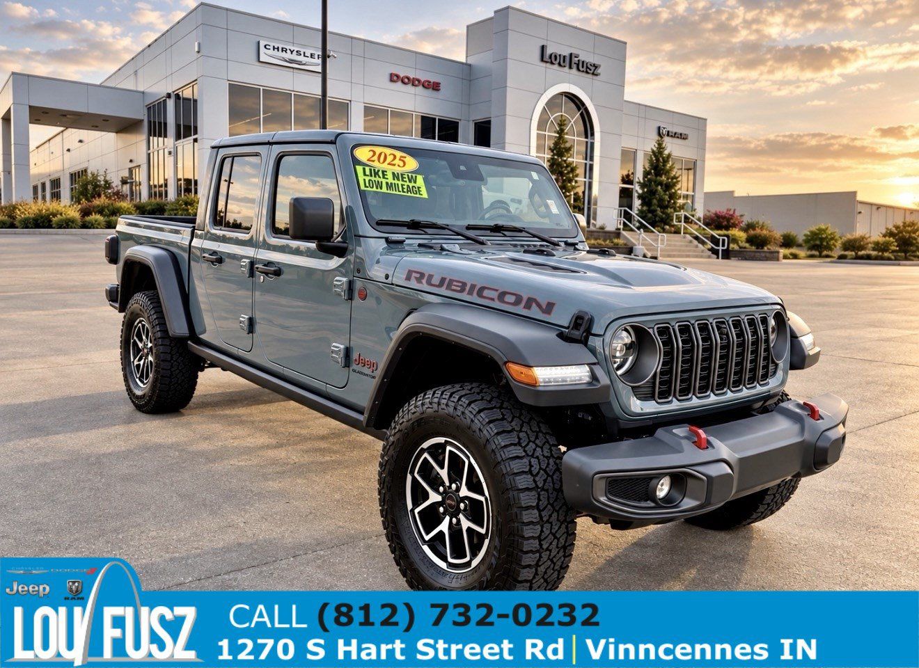 Used 2025 Jeep Gladiator Rubicon w/ Safety Group AWD/4WD image 1