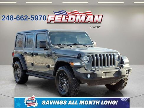 Used 2021 Jeep Wrangler Unlimited Sport AWD/4WD image 8