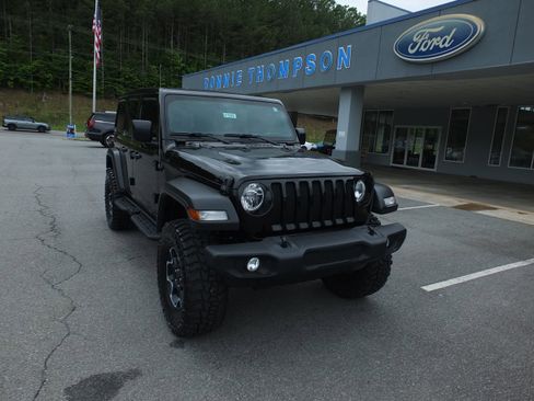 Used 2021 Jeep Wrangler Unlimited Sport w/ Sun And Sound Package AWD/4WD image 1