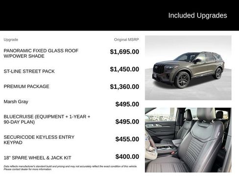 New 2026 Ford Explorer ST-Line w/ ST-Line Street Pack image 5