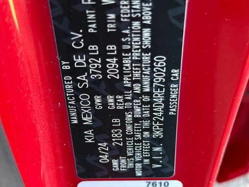 Used 2024 Kia Forte LXS image 26