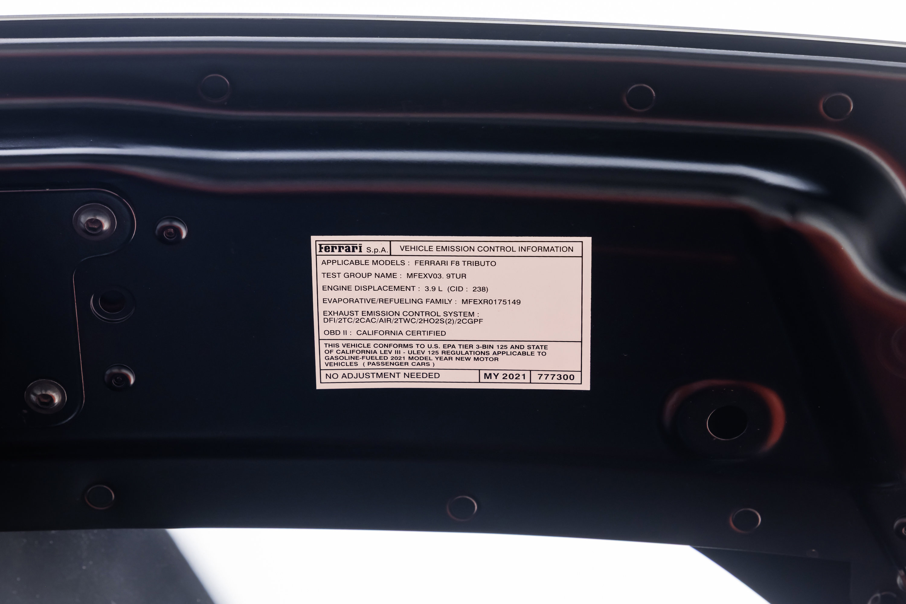Certified 2021 Ferrari F8 Tributo RWD image 44