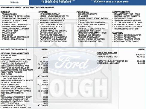New 2026 Ford F250 Platinum image 2
