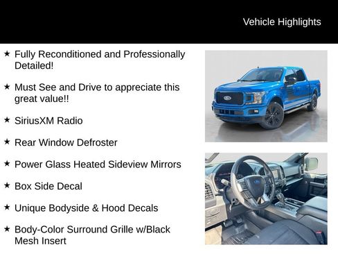 Used 2020 Ford F150 XLT w/ Equipment Group 302A Luxury AWD/4WD image 26