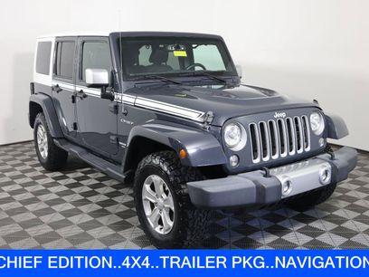 Used 2017 Jeep Wrangler Unlimited Sahara w/ Quick Order Package 24E Chief