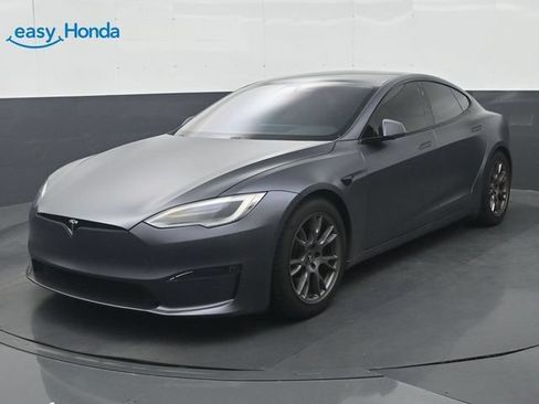 Used 2021 Tesla Model S Plaid AWD/4WD image 3