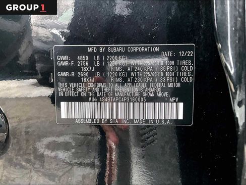 Used 2023 Subaru Outback Touring image 35