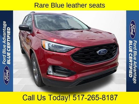 Certified 2023 Ford Edge SEL w/ Sport Appearance Package AWD/4WD image 1