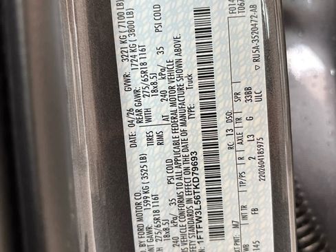 New 2026 Ford F150 XLT w/ Equipment Group 302A MID AWD/4WD image 19