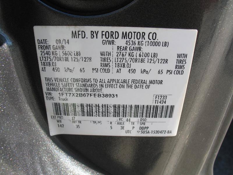 Used 2015 Ford F250 XLT w/ XLT Value Package AWD/4WD image 49