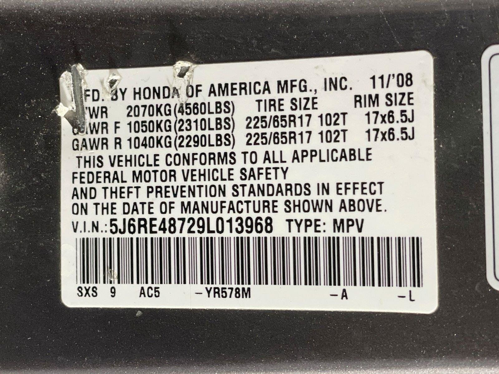 Used 2009 Honda CR-V EX-L image 33