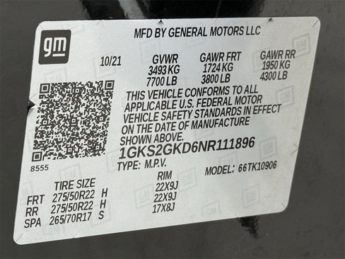 Used 2022 GMC Yukon XL SLT w/ SLT Premium Package image 26