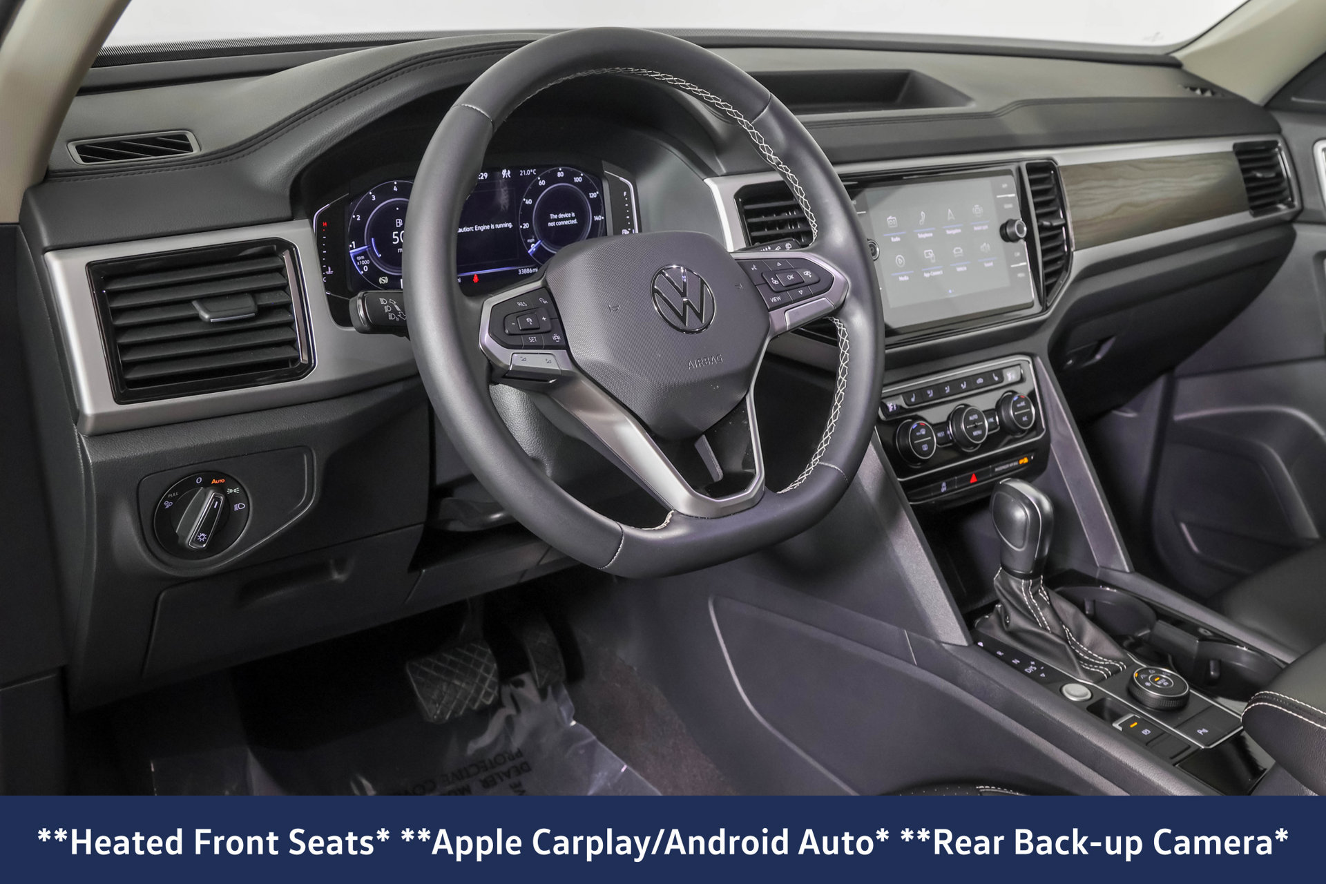Used 2023 Volkswagen Atlas SE w/ Black Wheel Package AWD/4WD image 5