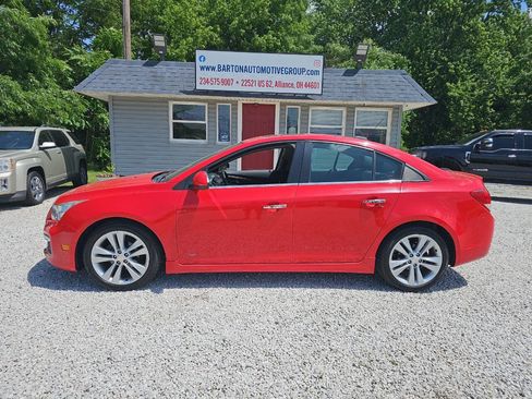 Used 2015 Chevrolet Cruze LTZ w/ Sun, Sound and Sport Package FWD image 2