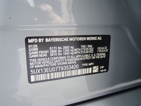 Used 2026 BMW X5 sDrive40i w/ M Sport Package RWD image 26