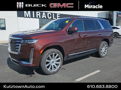 Used 2022 Cadillac Escalade Premium Luxury Platinum w/ Heavy-Duty Trailer Package