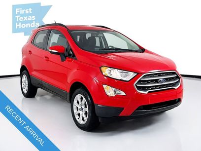 Used 2020 Ford EcoSport SE w/ SE Convenience Package