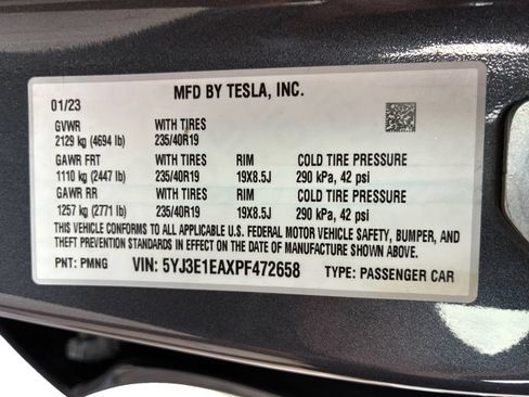 Used 2023 Tesla Model 3 Standard Range RWD image 32