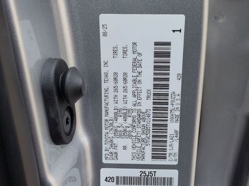 New 2026 Toyota Tundra Platinum image 33