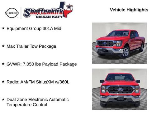 Used 2023 Ford F150 XLT w/ Equipment Group 301A Mid AWD/4WD image 6
