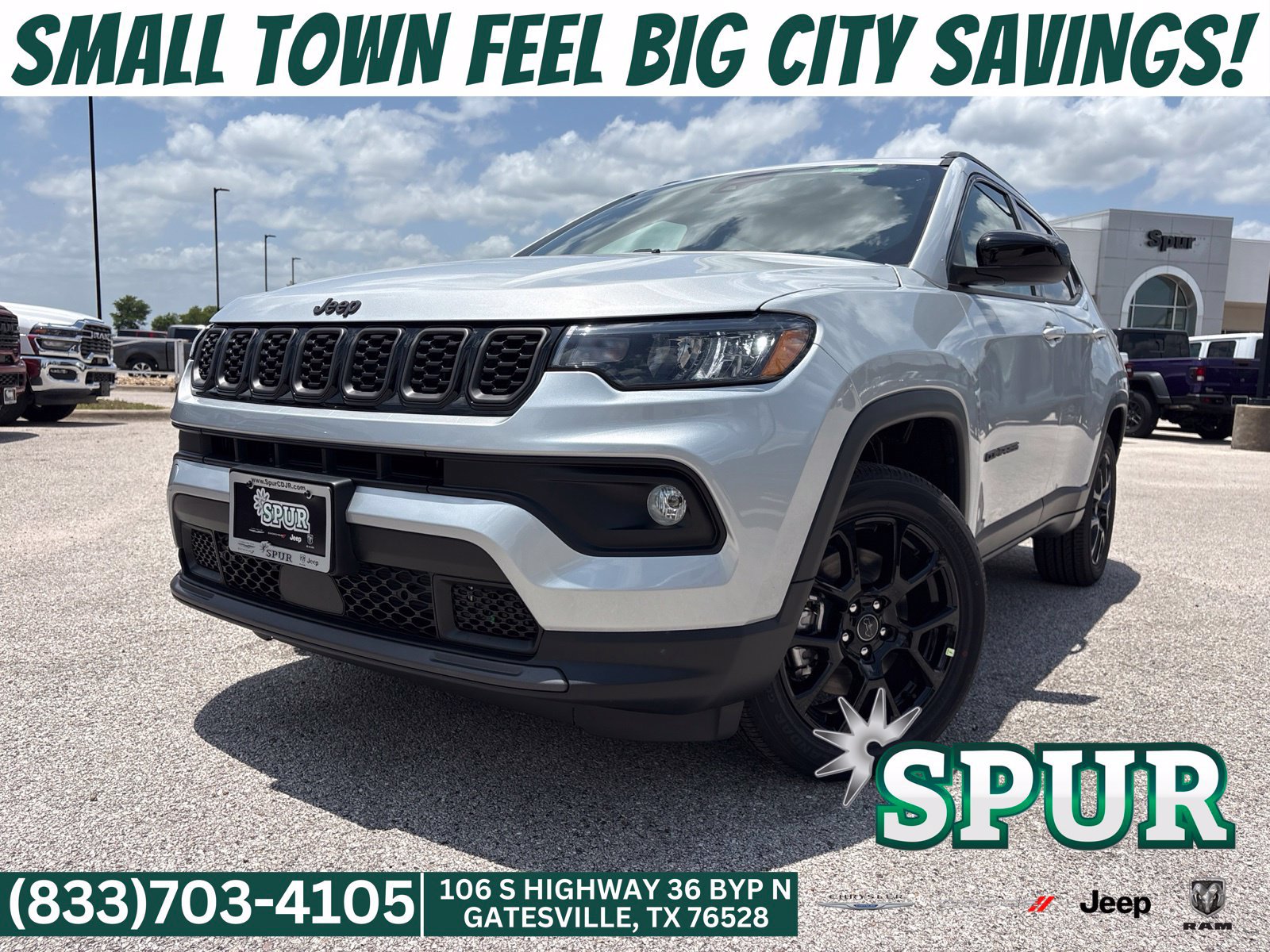 New 2026 Jeep Compass Latitude AWD/4WD 360° Tour