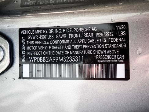 Used 2021 Porsche 911 Targa 4S AWD/4WD image 34