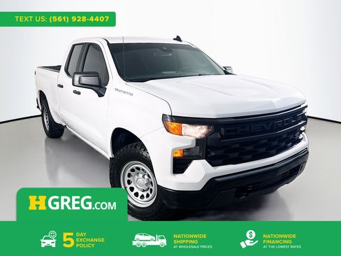 Used 2022 Chevrolet Silverado 1500 W/T w/ WT Value Package AWD/4WD image 1