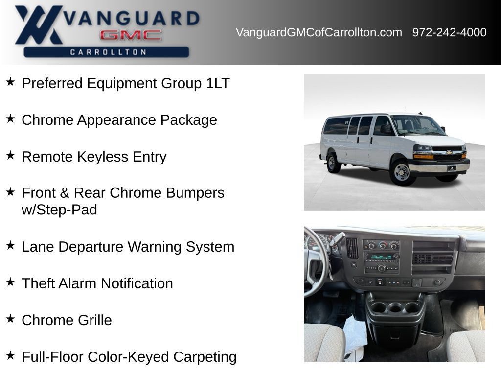 Used 2025 Chevrolet Express 3500 LT w/ LT Preferred Equipment Group RWD image 6