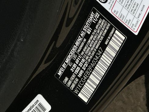 Certified 2023 Mercedes-Benz EQS 580 4MATIC Sedan image 36