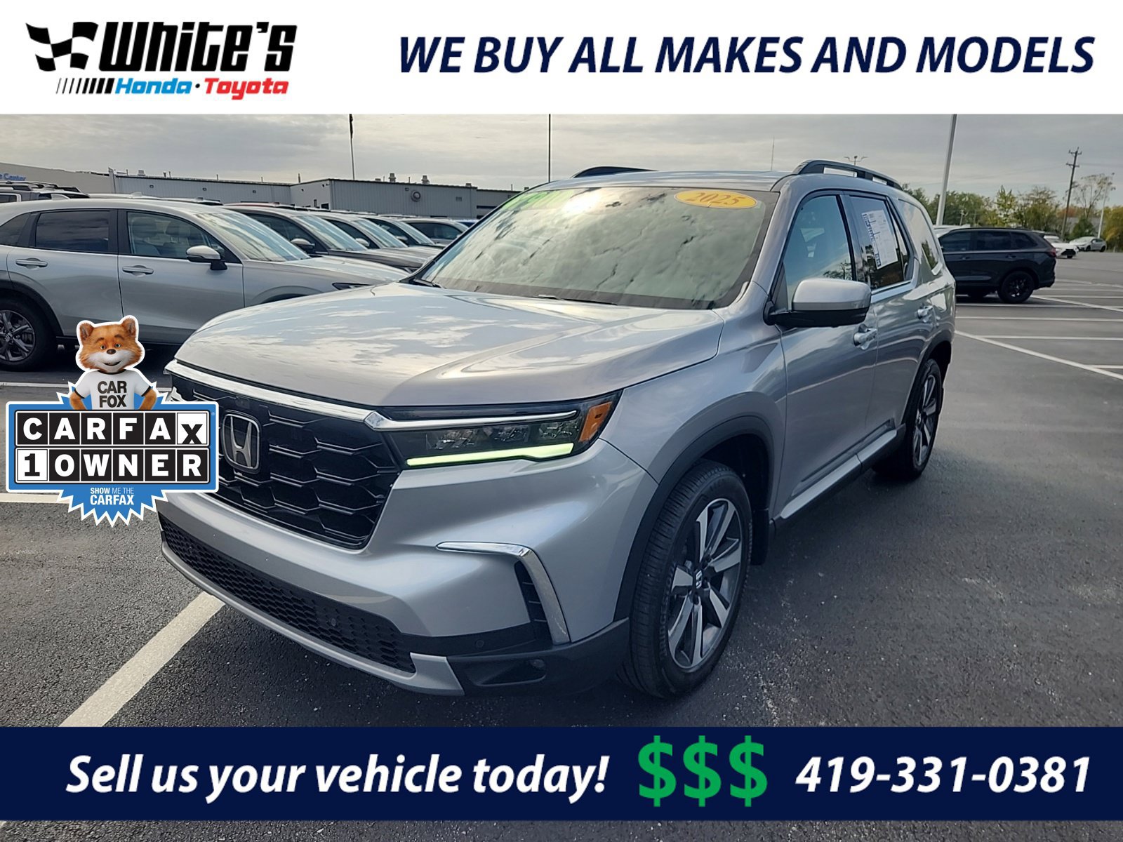 Used 2025 Honda Pilot Elite image 1