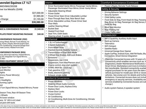 Used 2019 Chevrolet Equinox LT FWD image 3