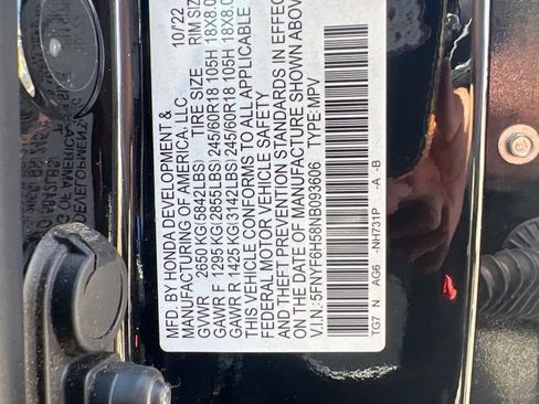 Used 2022 Honda Pilot EX-L image 5
