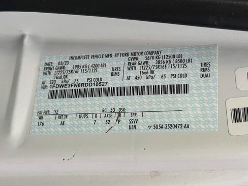 Used 2024 Ford E-350 and Econoline 350 Super Duty w/ Driver's Safety Package image 20