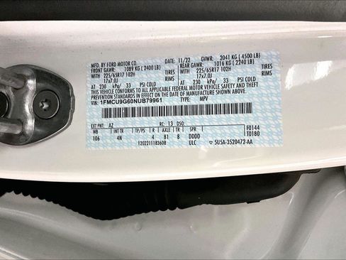 Used 2022 Ford Escape SE w/ Convenience Package image 32