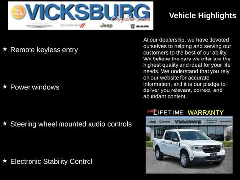 Used 2023 Ford Maverick XL w/ Equipment Group 100A Standard AWD/4WD image 13