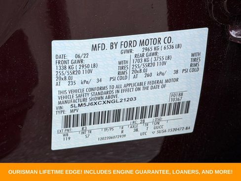 Used 2022 Lincoln Aviator AWD w/ Premium Package image 34