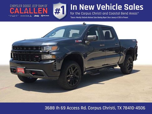 Used 2021 Chevrolet Silverado 1500 Custom Trail Boss AWD/4WD image 1