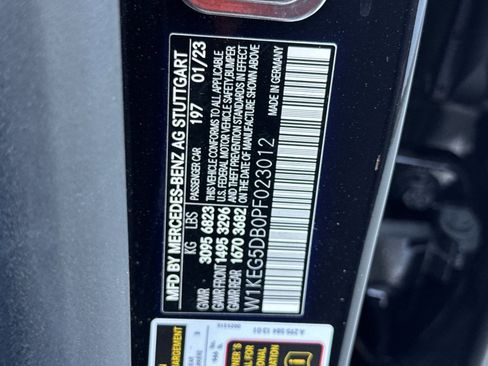Used 2023 Mercedes-Benz EQE AMG 4MATIC Sedan image 19