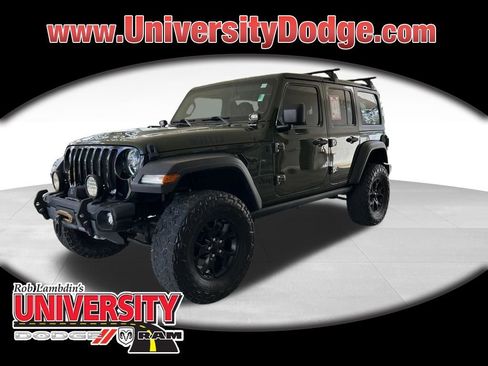 Used 2021 Jeep Wrangler Unlimited Sport image 1