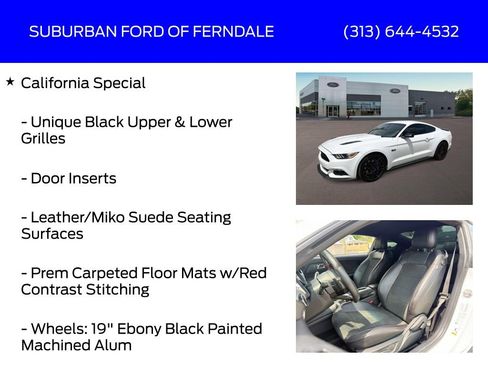 Used 2016 Ford Mustang GT Premium w/ Equipment Group 401A RWD image 9