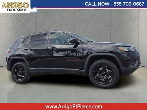 Used 2023 Jeep Compass Trailhawk w/ Sun and Sound Group image 1