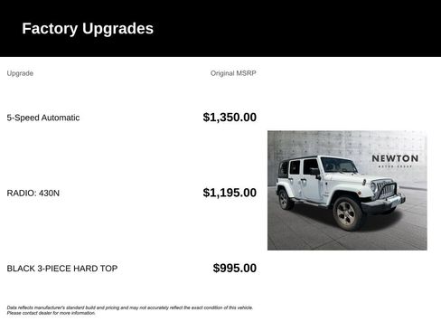 Used 2016 Jeep Wrangler Unlimited Sahara AWD/4WD image 8