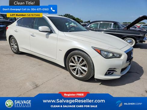 Used 2017 INFINITI Q50 3.0t Premium w/ 3.0T Premium Plus Package RWD image 5