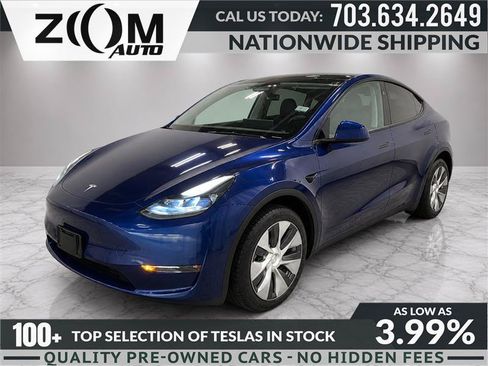 Used 2024 Tesla Model Y Long Range AWD/4WD image 1