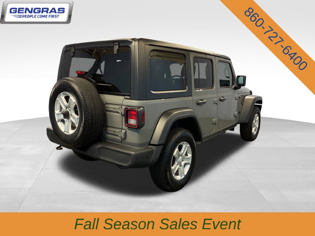 Used 2023 Jeep Wrangler Unlimited Sport AWD/4WD image 8
