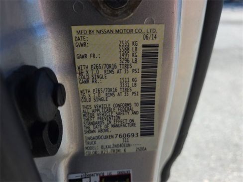 Used 2014 Nissan Frontier SV image 31