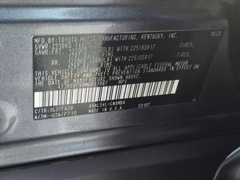 Certified 2021 Toyota RAV4 XLE AWD/4WD image 24