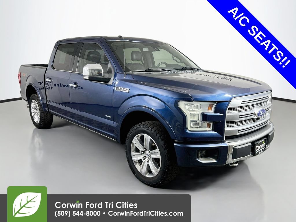 Used 2016 Ford F150 Platinum w/ Equipment Group 701A Luxury AWD/4WD 360° Tour