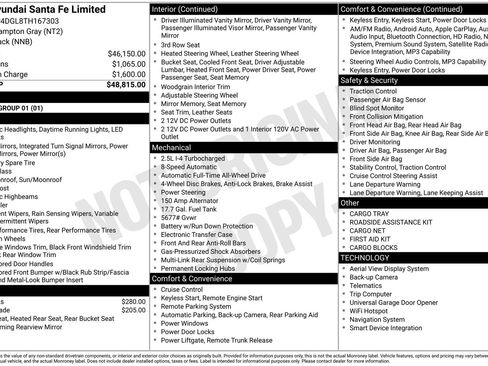 New 2026 Hyundai Santa Fe Limited image 31