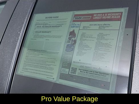 Used 2023 GMC Sierra 1500 Pro w/ Graphite Edition AWD/4WD image 13